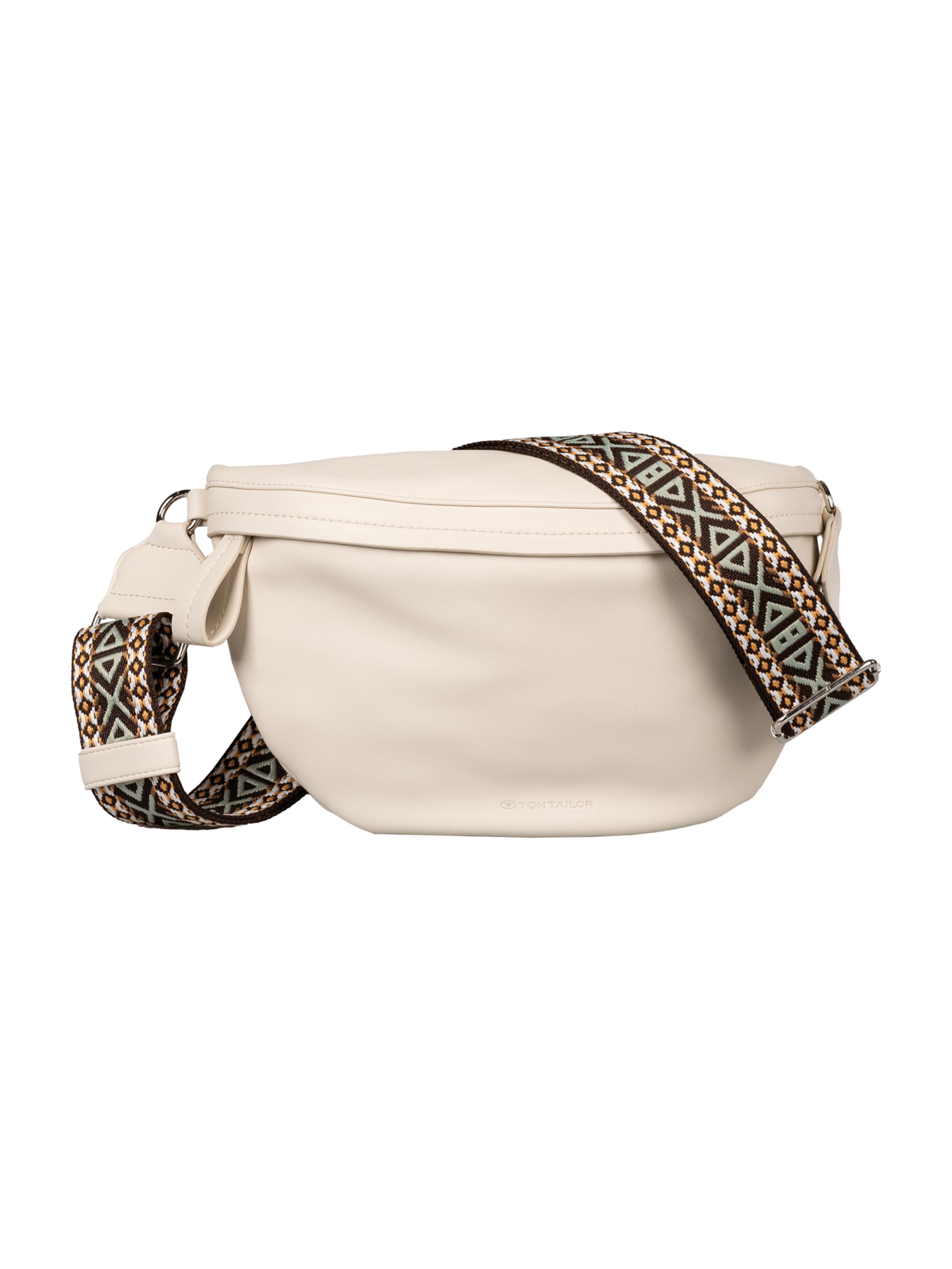 TOM TAILOR Gürteltasche 'Palina' in Weiß: Vorderseite