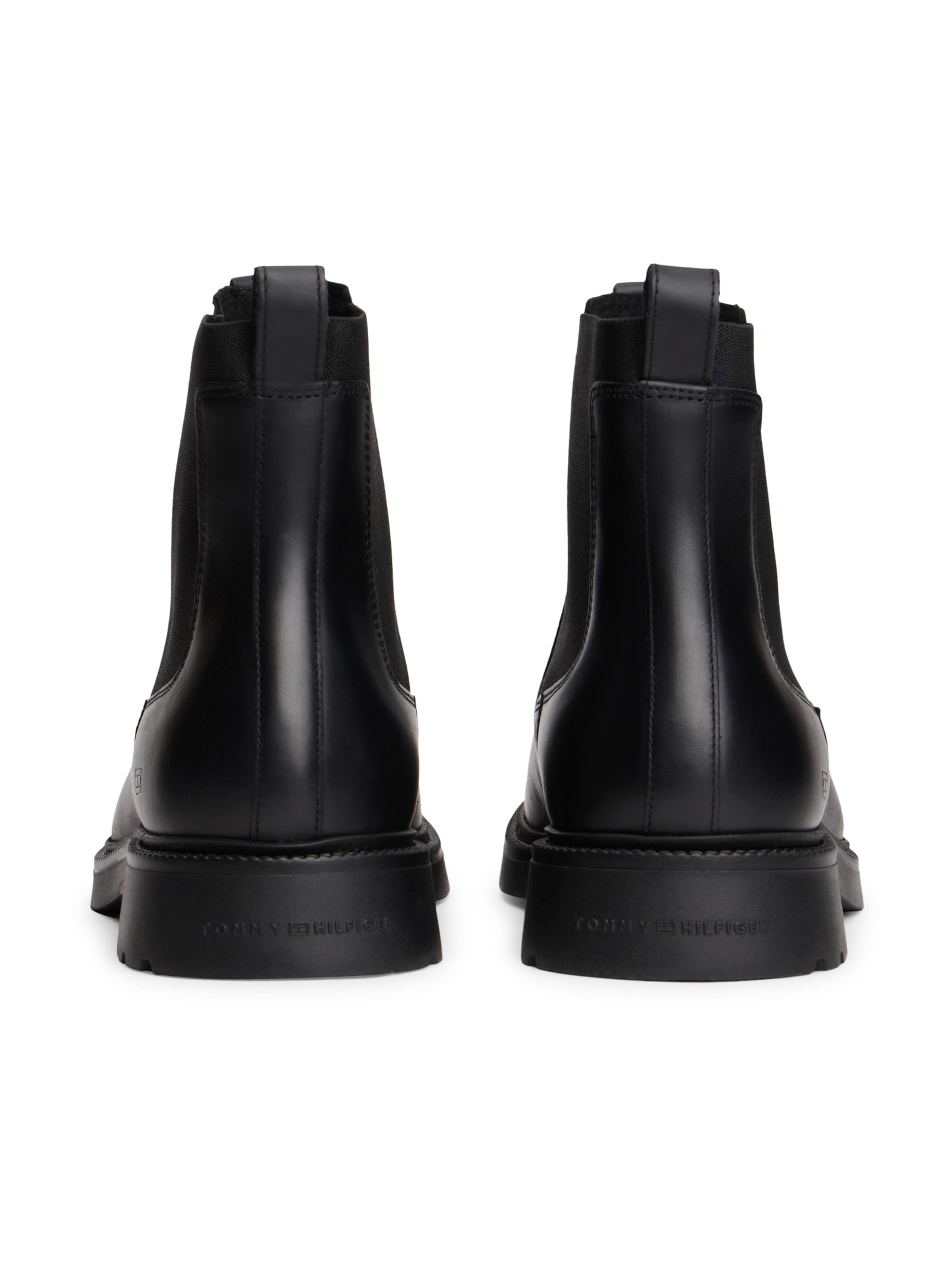 TOMMY HILFIGER Боти Chelsea в черно
