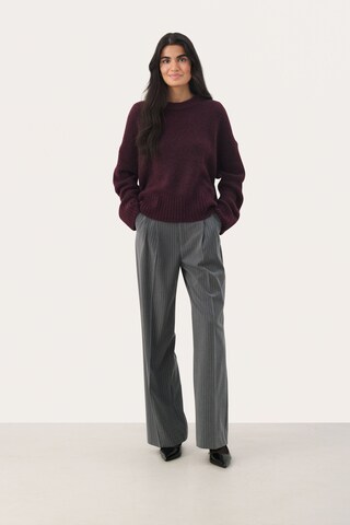 Pull-over 'Lulya' Part Two en violet