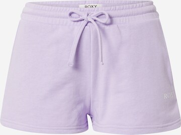 ROXY Normální Kalhoty – fialová: přední strana