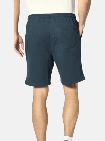 Jan Vanderstorm Loosefit Broek 'Permarsen' in Blauw