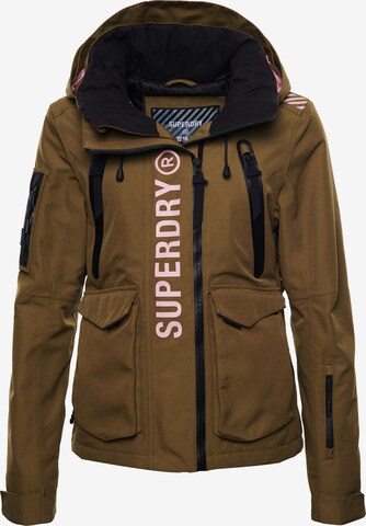 Superdry Outdoorjas 'Ultimate Rescue' in Groen: voorkant