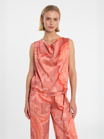 Ana Alcazar Blusentop 'Driva' in Orange: Vorderseite