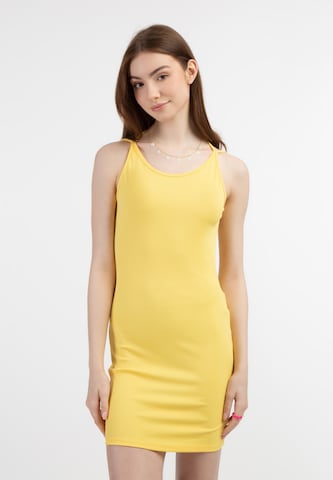 Robe MYMO en jaune : devant