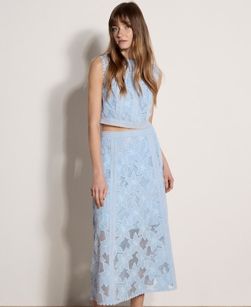 Chemisier ' ' Apricot en bleu : devant