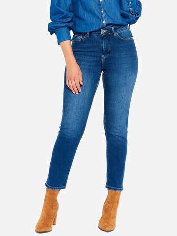 LolaLiza Slimfit Jeans in Blauw: voorkant