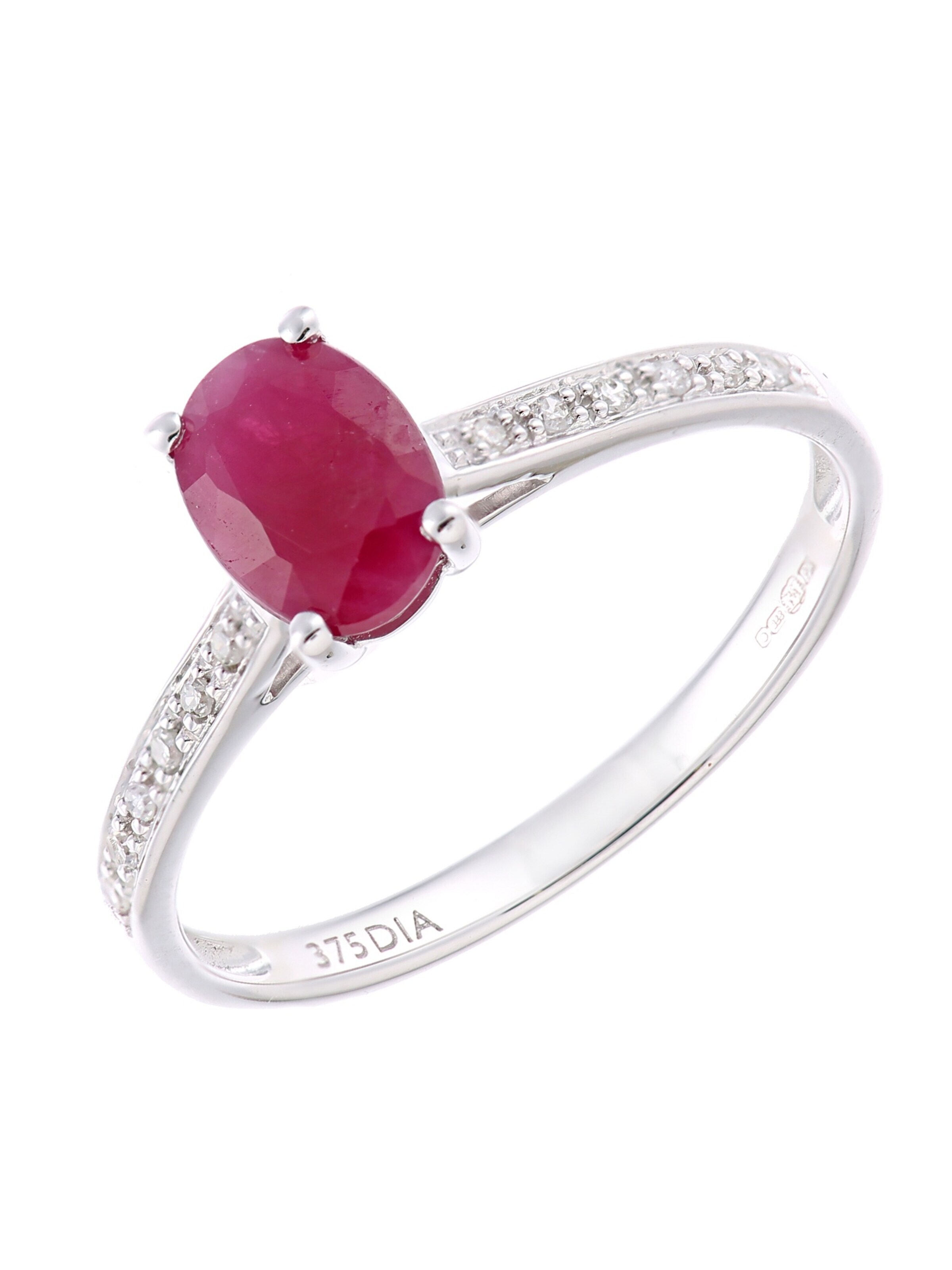 DIAMANT LETERNEL Ring in Silver: front