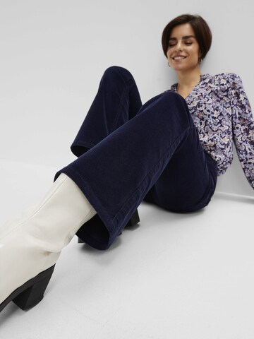 Regular Pantalon bonprix en bleu