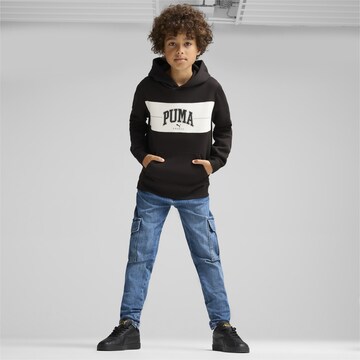 PUMA Sweatshirt 'Squad' in Schwarz