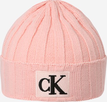 rozā Calvin Klein Jeans Cepure