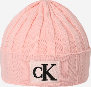 Calvin Klein Jeans Mütze in Pink