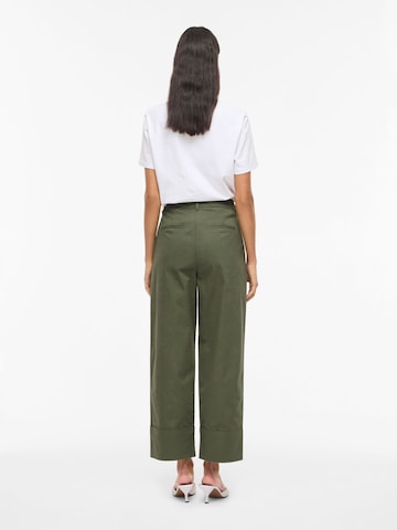 Regular Pantalon à pince 'VISimone' VILA en vert