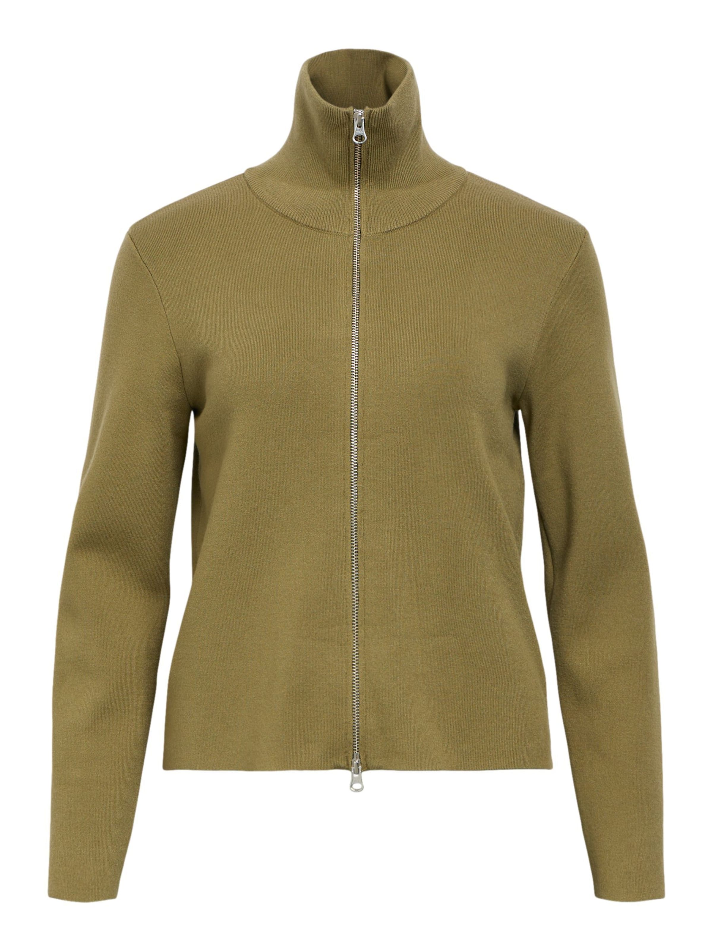 OBJECT Strickjacke in Grün: Vorderseite