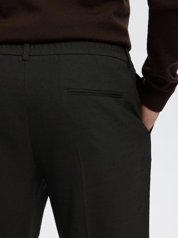 SELECTED Regular Pleated Pants 'SLHNEIL' in Green