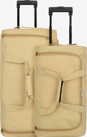 PIERRE CARDIN Travel Bag 'Vignole' in Beige: front