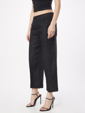 s.Oliver Wide leg Broek in Zwart: voorkant