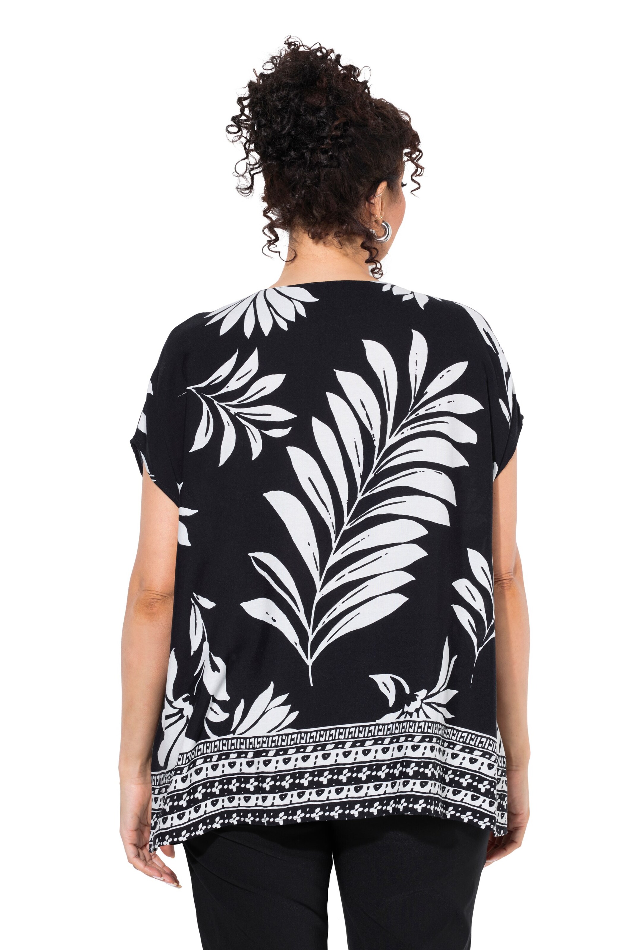 Ulla Popken Tuniek in Zwart