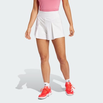 Regular Pantalon de sport ADIDAS PERFORMANCE en blanc : devant