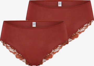 SCHIESSER Brasilslip ' Unique Premium ' in Bronze: Vorderseite