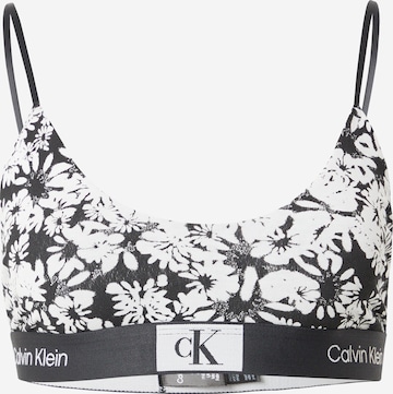 Calvin Klein Underwear Сутиен в черно: отпред
