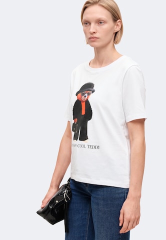 19V69 ITALIA Oversized shirt 'Bellara Cool Teddy' in Wit