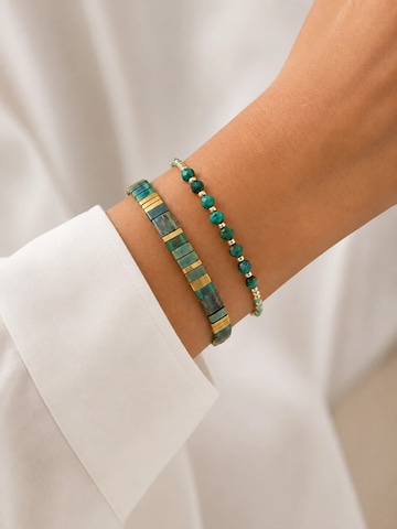 Bracelet 'Bracelet Set "Ibiza Summer"' Alster Herz en vert : devant