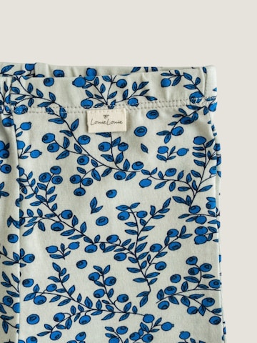 LouieLouie Leggings 'Blueberry Branches' i vit