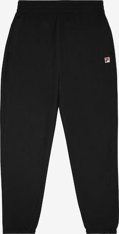 FILAregular Hlače 'San Siro' - crna boja: prednji dio