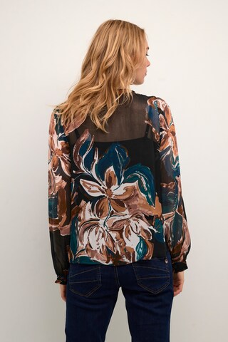 Cream Bluse 'Jasmina' in Schwarz
