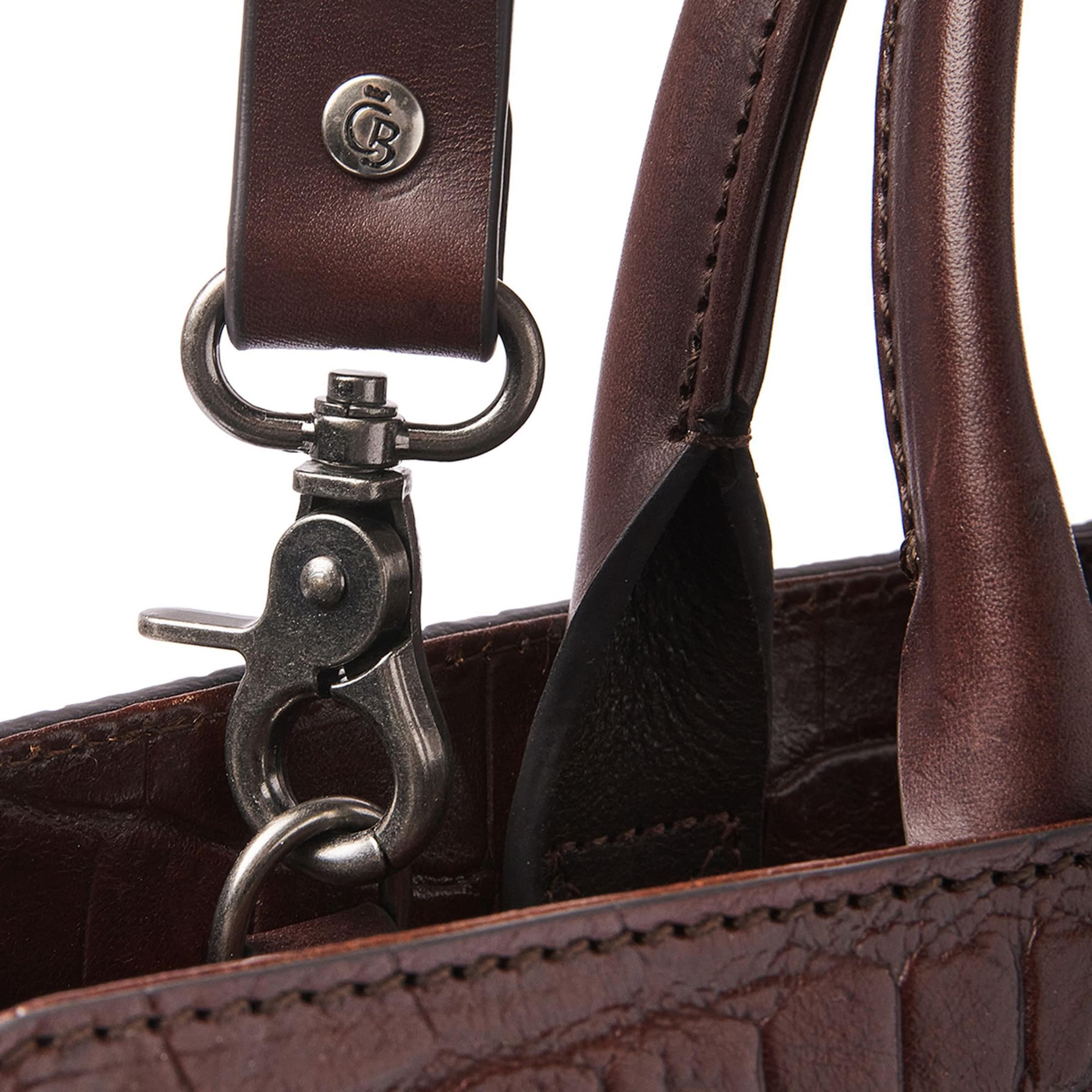 Borsa portadocumenti di Castelijn & Beerens in marrone