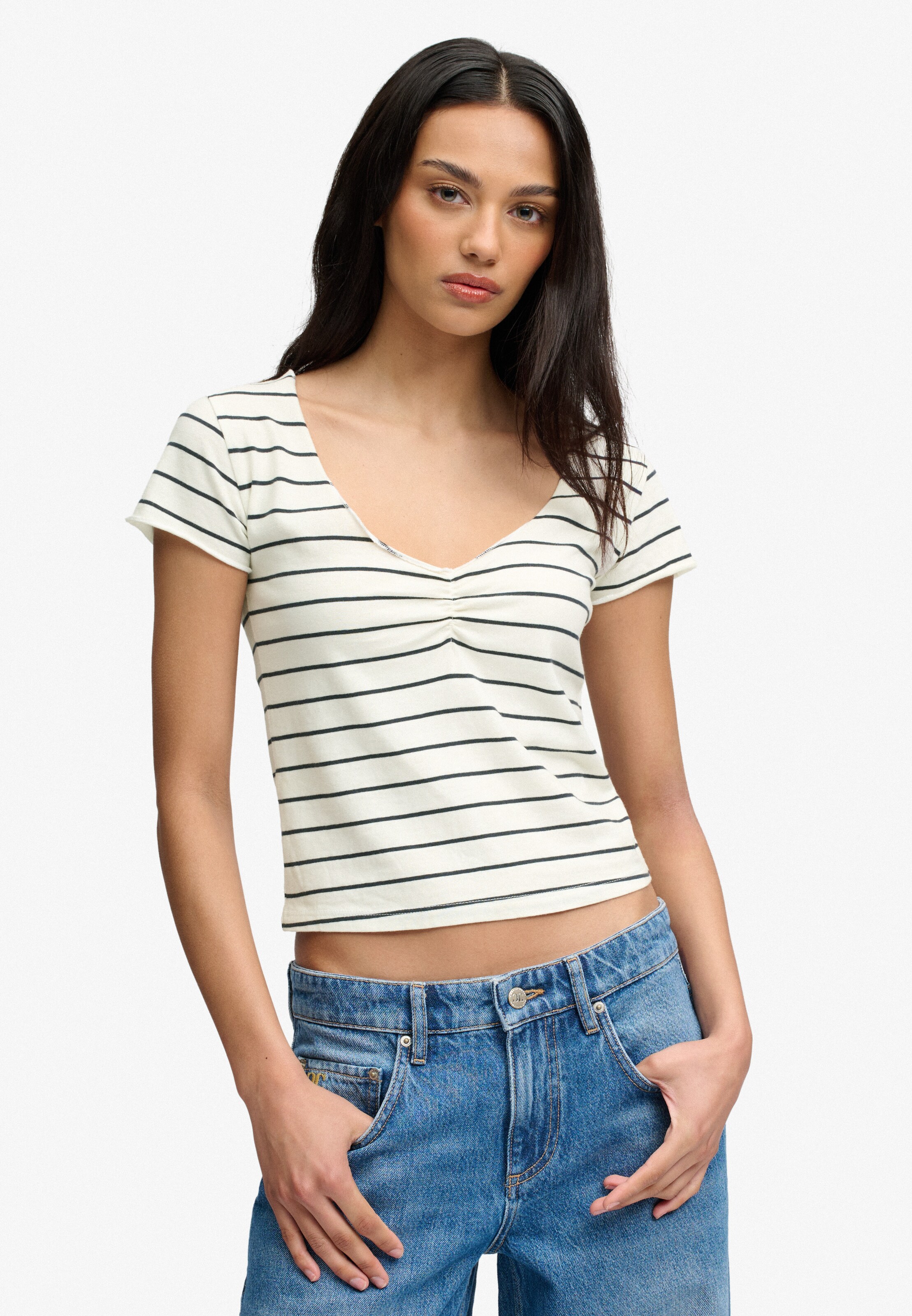 Superdry & Co Shirt in Wit: voorkant