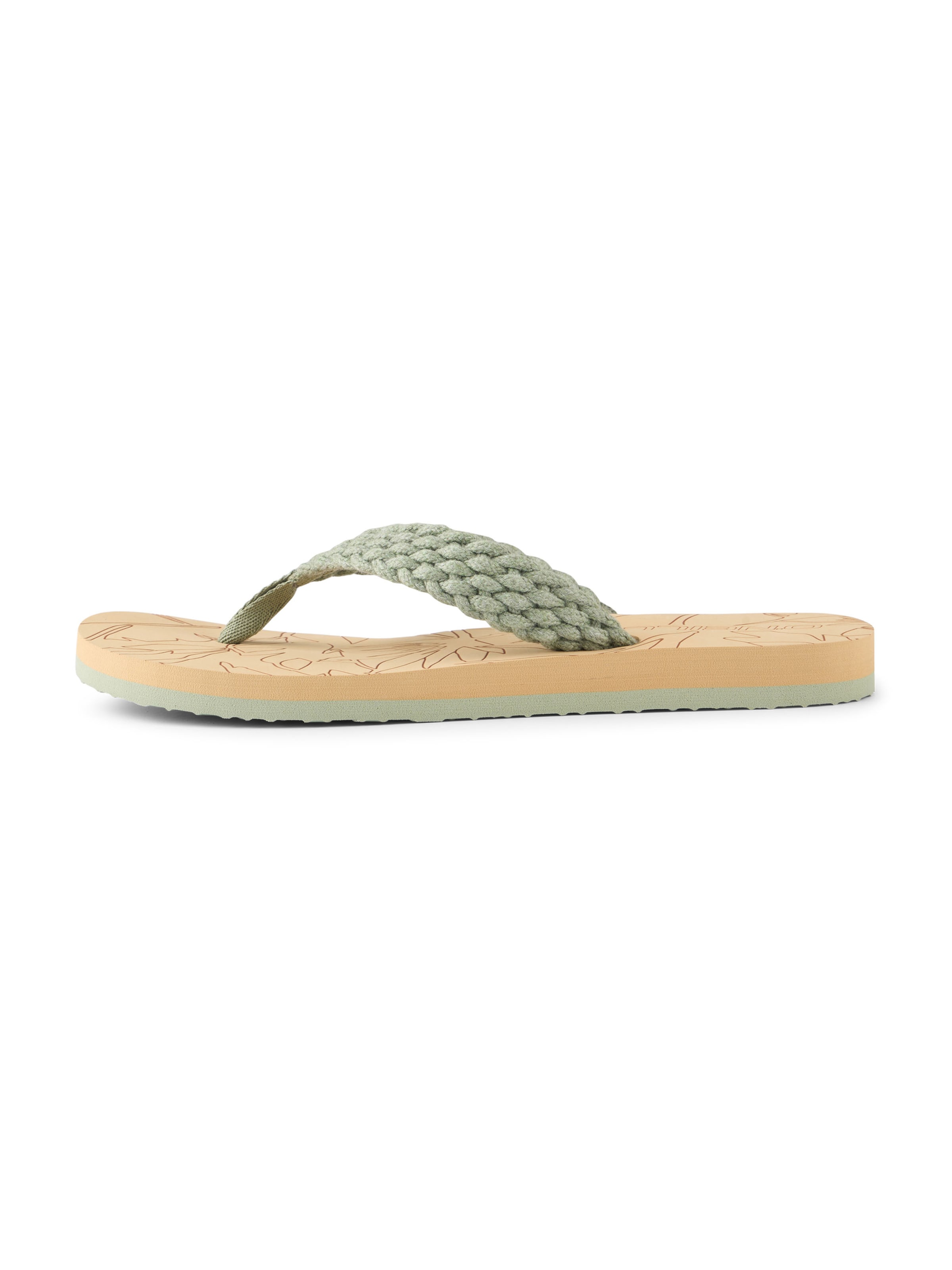 Tongs O'NEILL en vert : devant