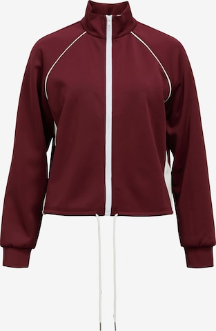 OBJECT Bluza rozpinana 'OBJCASSIDY' w kolorze czerwony: przód