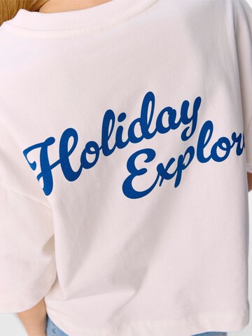 OBJECT T-Shirt in Weiß