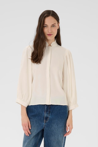 KAREN BY SIMONSEN Bluse 'KBDenise' i beige: forside