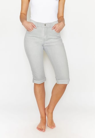 Angels Slimfit 5-Pocket Jeans 'Capri' in Grau: predná strana