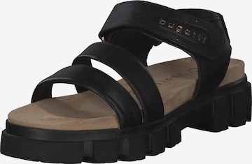 bugatti Sandals 'Mary A7F80' in Black: front