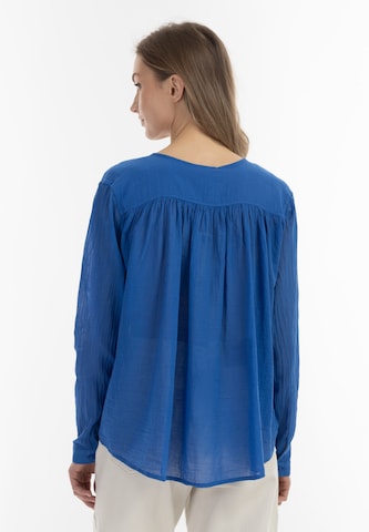 DreiMaster Vintage Bluse in Blau