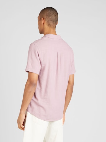 Revolution Regular fit Button Up Shirt in Pink