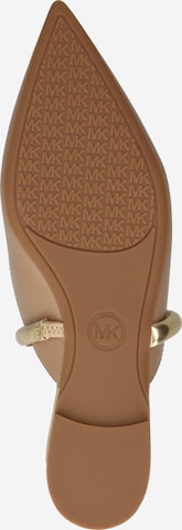 MICHAEL Michael Kors Pantoletter 'JESSA' i beige