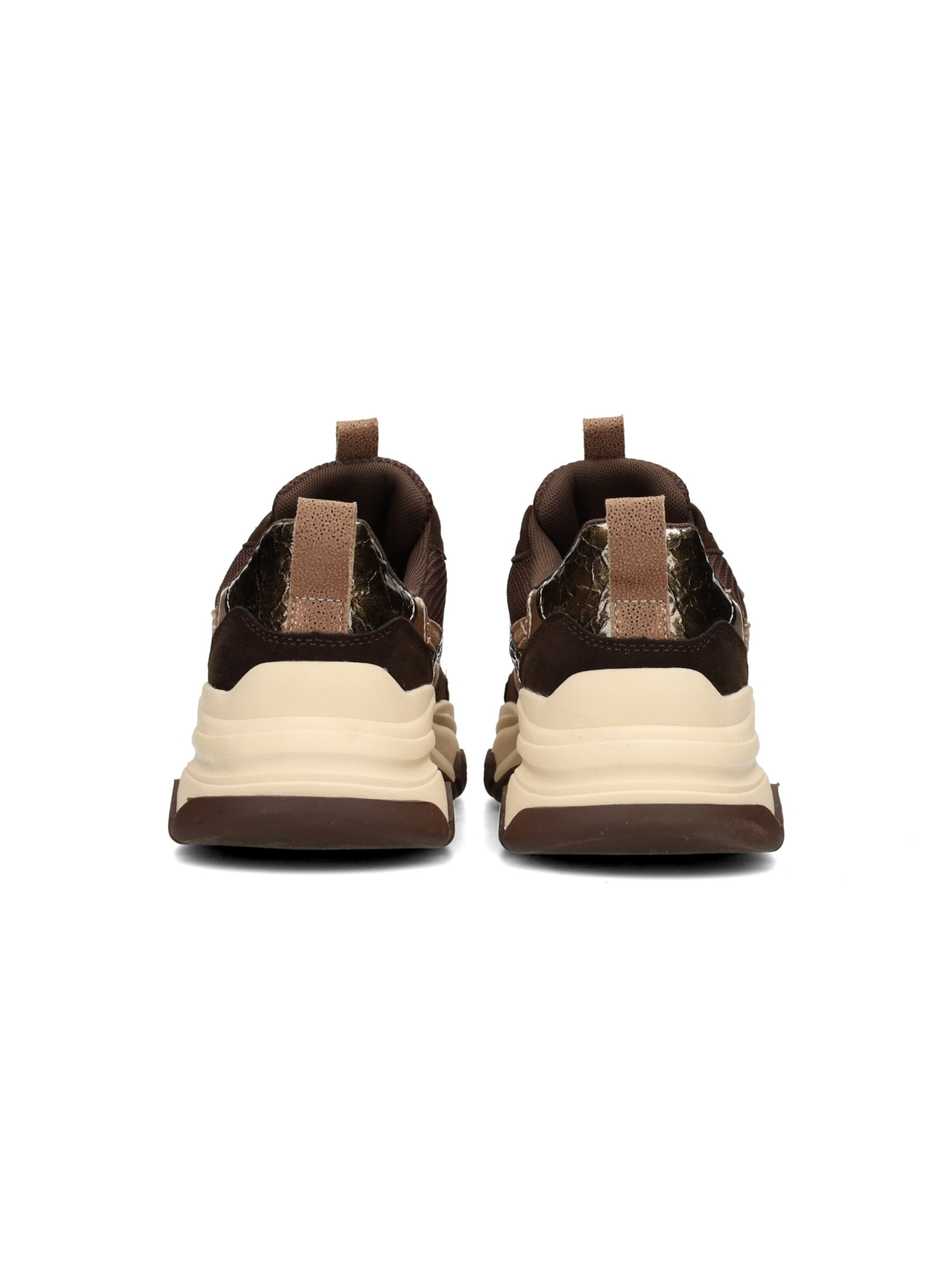 Baskets basses 'GIGI' POSH by Poelman en marron
