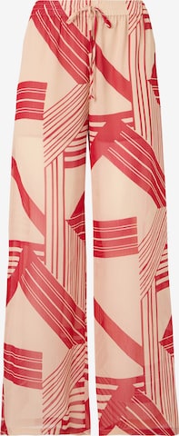 TOPSHOP Wide Leg Housut 'NOEL' värissä ruskea: etupuoli