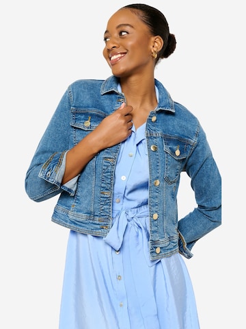 LolaLiza Between-Season Jacket in Blue: front