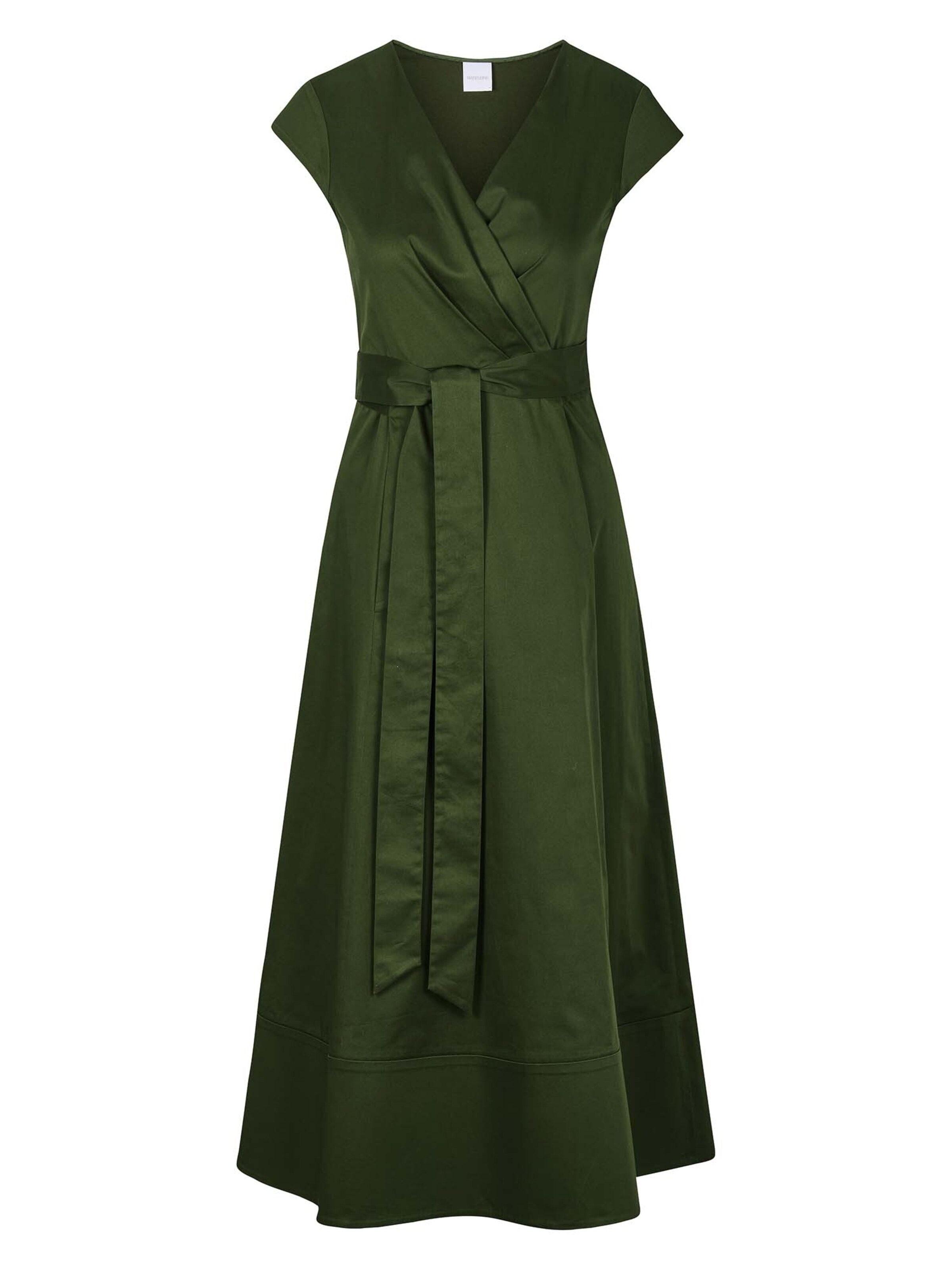 MADELEINE Kleid in Grün: Vorderseite