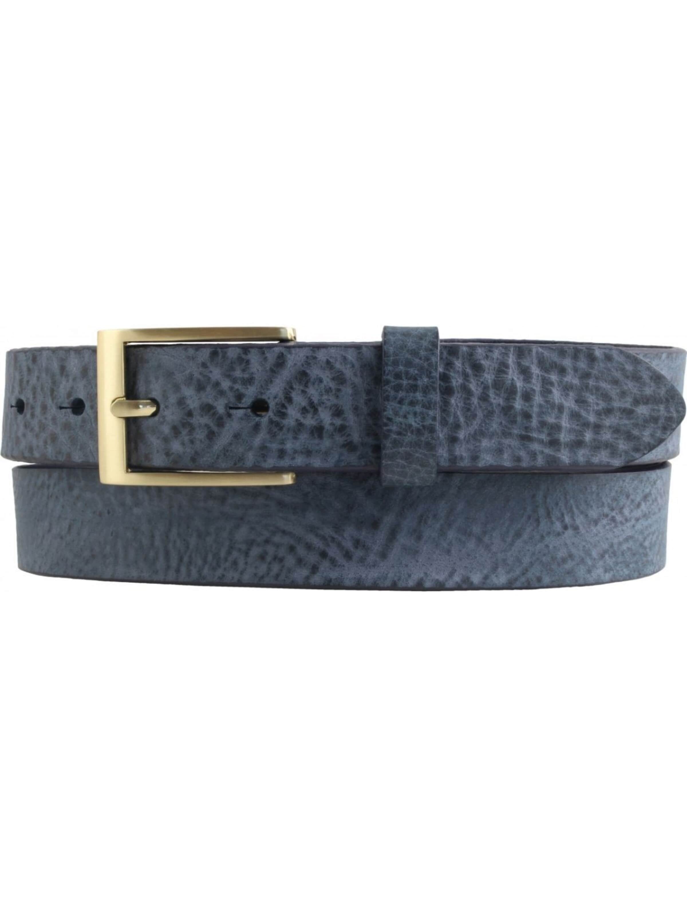 BELTINGER Gürtel 'Genovai'‌‌‌ in Blau: Vorderseite