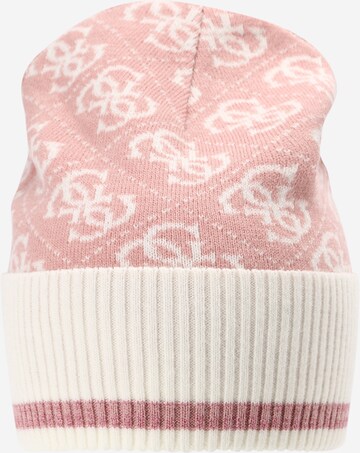 GUESS Mütze '4G' in Pink