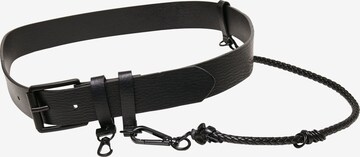 Ceinture Urban Classics en noir : devant