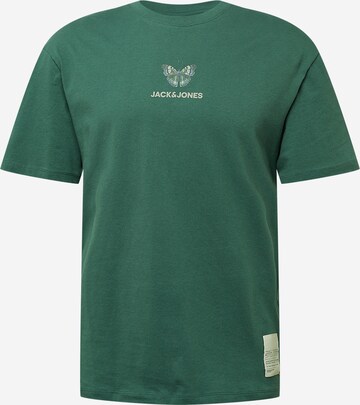 T-Shirt JACK & JONES en vert : devant