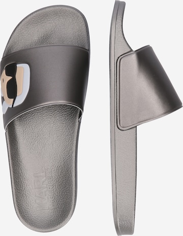 Karl Lagerfeld - Sapato aberto em cinzento
