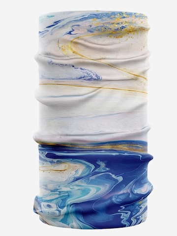 Bandana 'The Cipher | Ice Silk Street-Edge Gaiter' Rune en bleu : devant